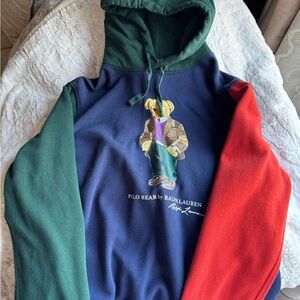 Ralph Lauren Multicolor Polo Bear Hoodie